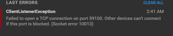 Orbit Outlet Error 10013